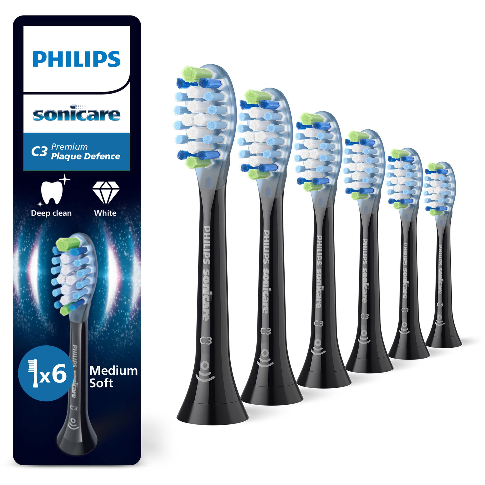 Philips Sonicare Premium Plaque Defence HX9046/88, 6 db (HX9046/88)