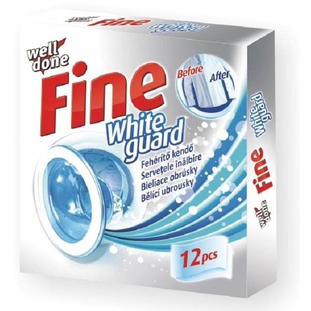 Well Done Fine White Guard fehérítő kendő 12 db (5998466112359) (5998466112359)