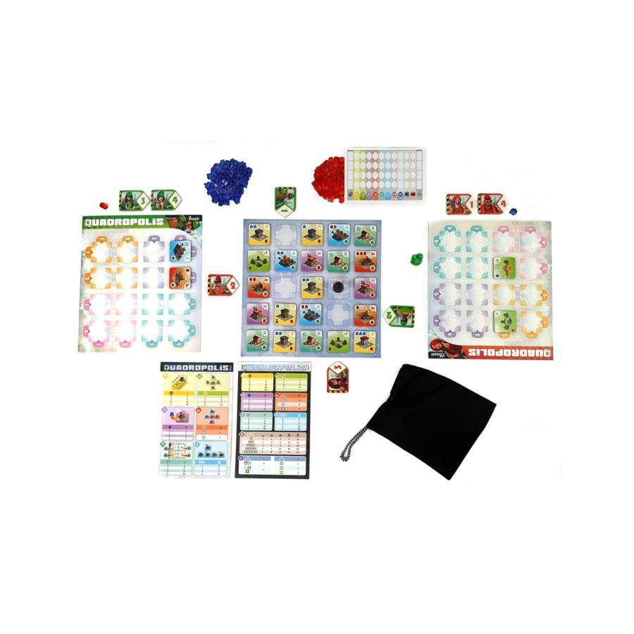 Quadropolis Társasjáték (ASM34551)