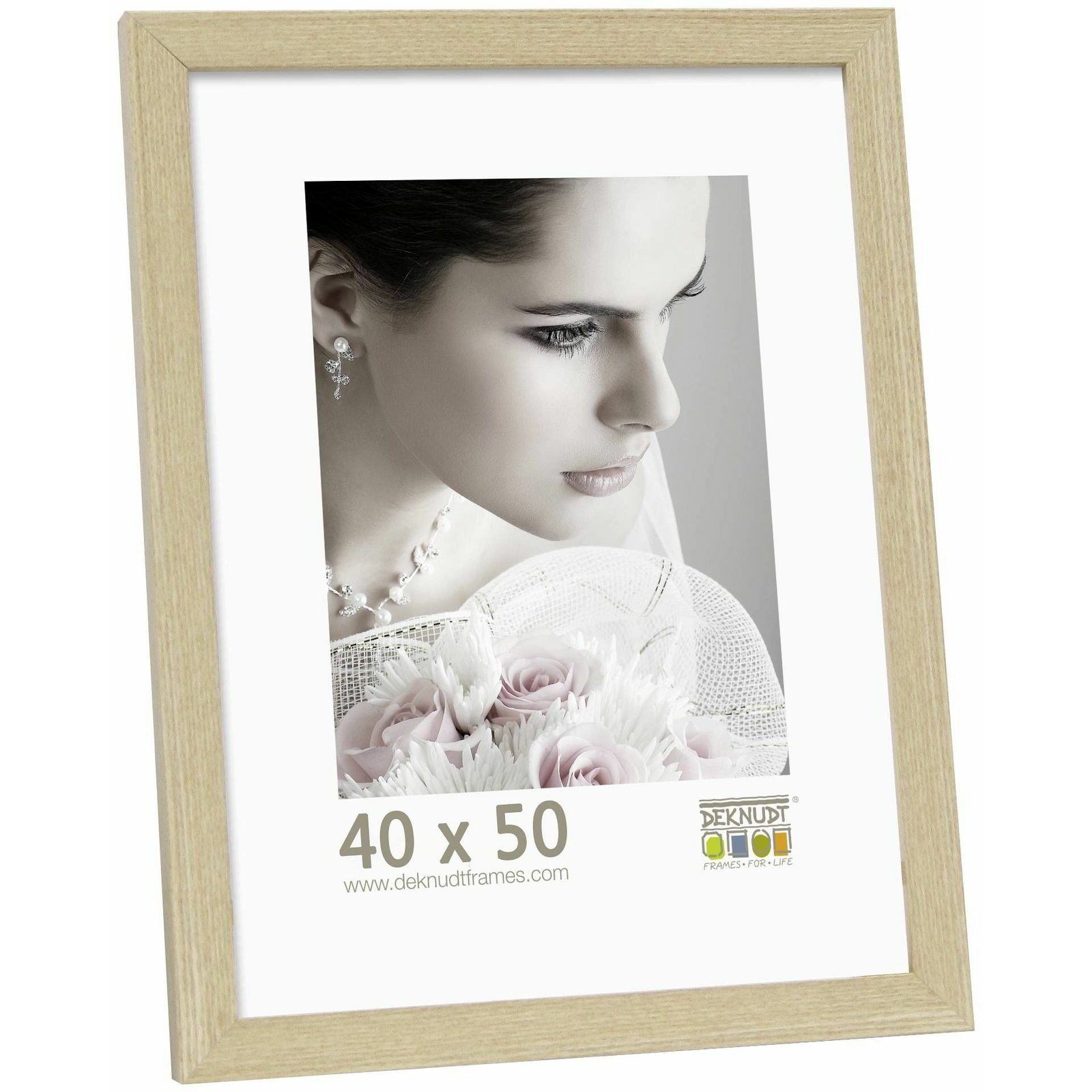 Deknudt S44CH1 42x52 Képkeret - Tölgy (S44CH1 40X50)