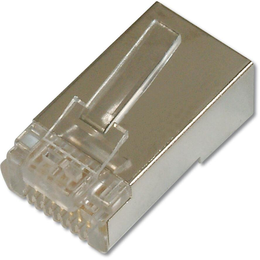 DIGITUS CAT6 árnyékolt 8P8C RJ45 dugó (100db/csomag) (AK-219603)