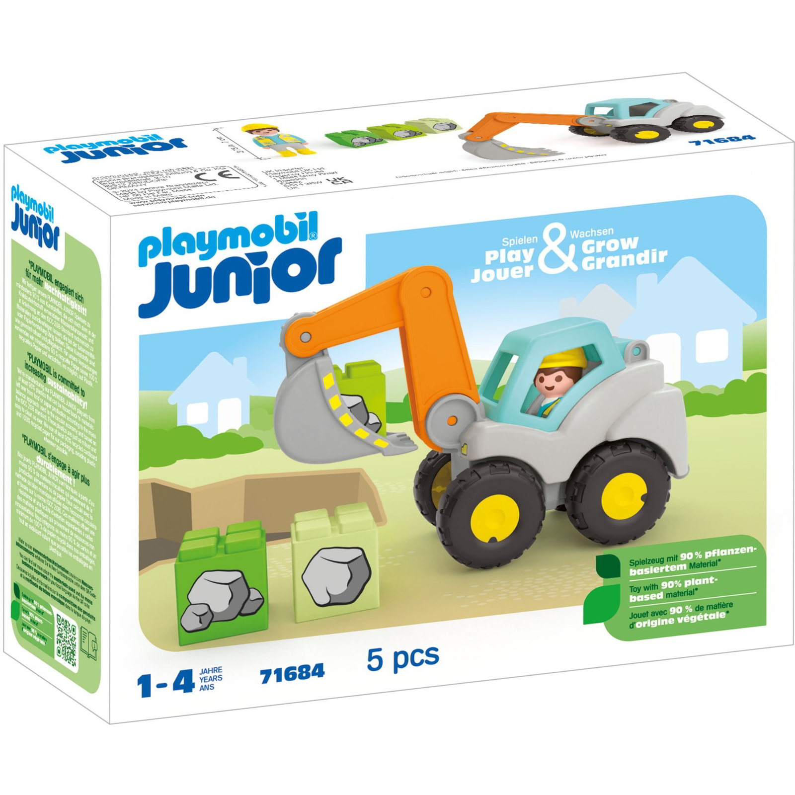 Playmobil 71684 Junior - Markológép építőjáték (71684)