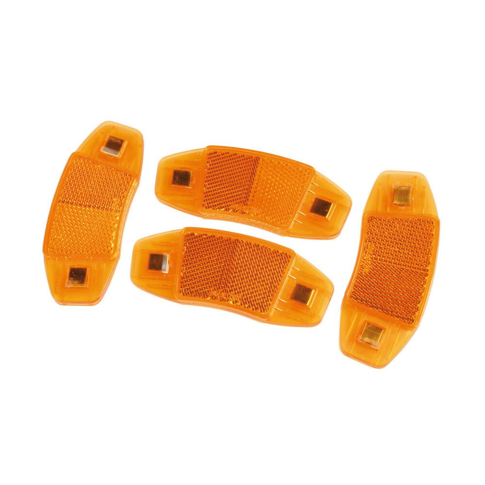 Lampa kerékpár prizma 4db, borostyánsárga színű (0193511) (l0193511)