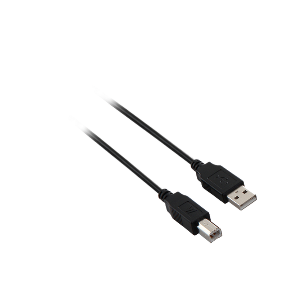 V7 V7N2USB2AB-05M cavo USB USB 2.0 5 m USB A USB B Nero