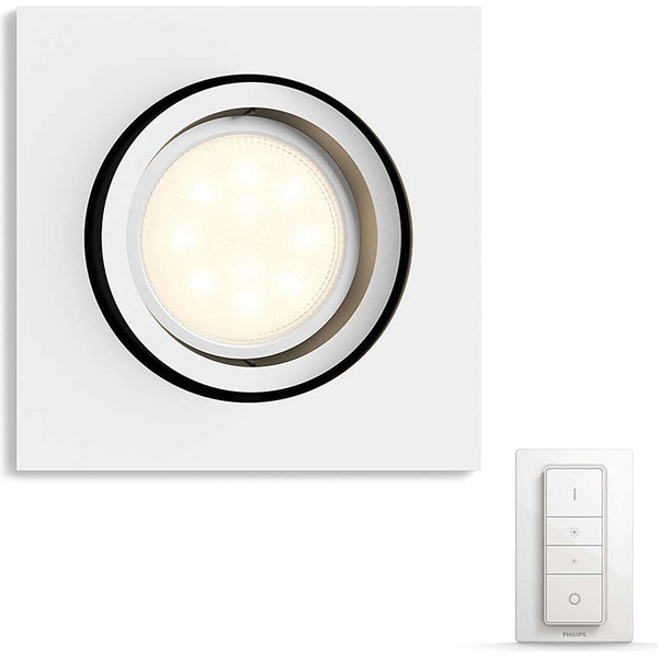 Stropní zapuštěné svítidlo Philips 5 W GU10 9 cm bílé