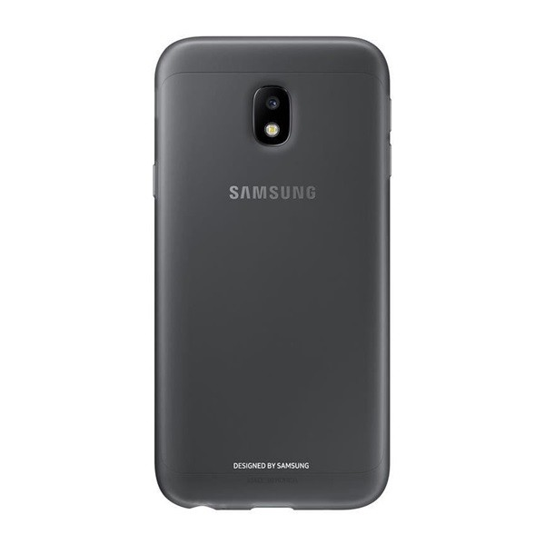 SAMSUNG szilikon telefonvédő FEKETE [Samsung Galaxy J3 (2017) SM-J330 EU] (EF-AJ330TBEG)