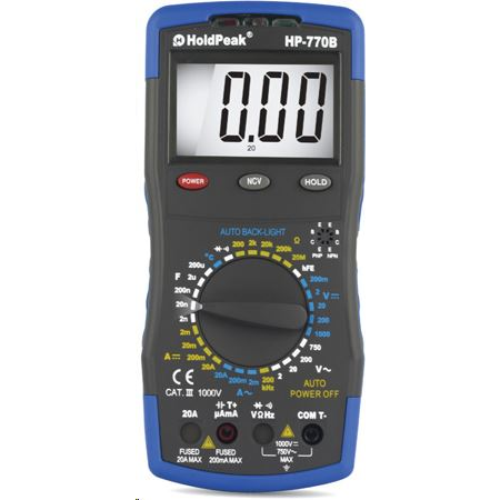 HOLDPEAK 770B Digitális multiméter (113756) (113756)