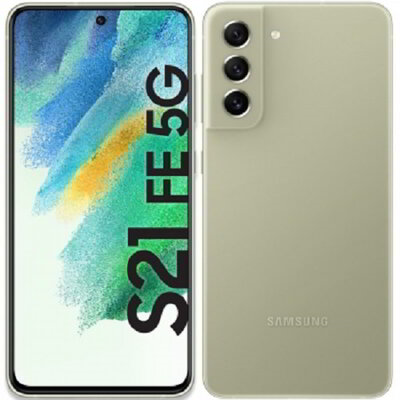 Samsung Galaxy S21 FE 5G SM-G990BLGFEUE смартфон 16,3 см (6.4") Двойна SIM карта Android 11 UBS тип C 6 GB 128 GB 4500 mAh Маслиненозелен