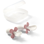 Set De Cubiertos Ergonomicos Para Bebé Con Estuche Pink