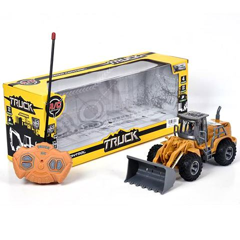 Magic Toys RC Buldózer távirányítós munkagép négy funkcióval (MKL092066)