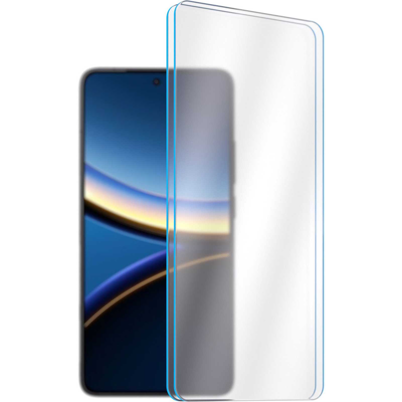 Alzaguard Case Friendly Glass Protector POCO F7 Ultra 2.5D üvegfólia - 2db (AGD-TGC488ZP2)
