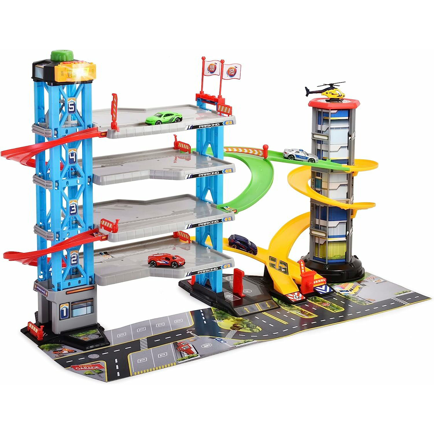 Dickie Toys: Parkolóház járművekkel (203339000)