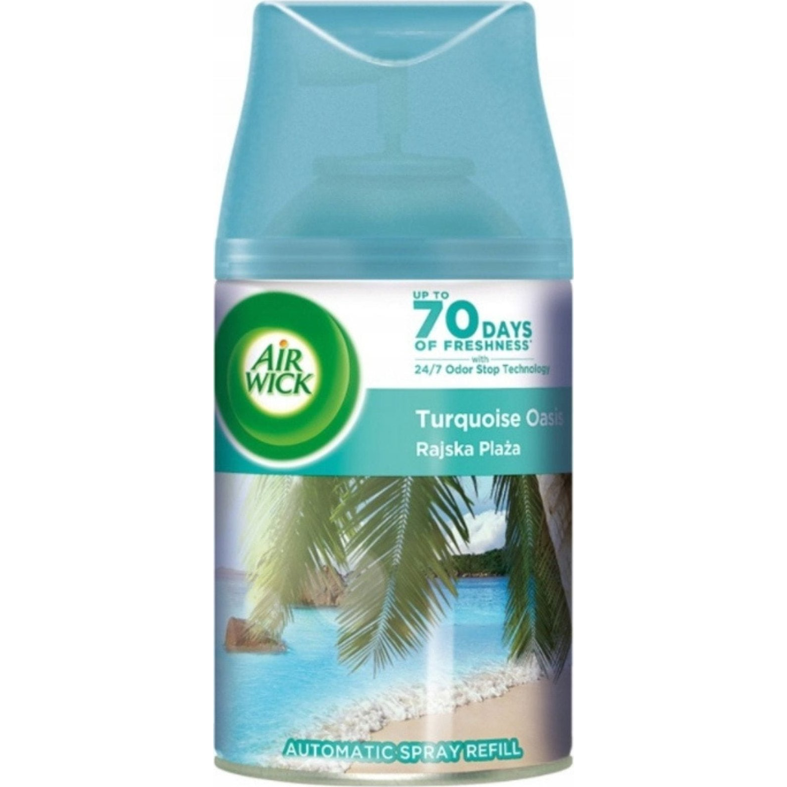 Air Wick készülék utántöltő 250 ml Freshmatic Turquise Oasis (5900627072846)