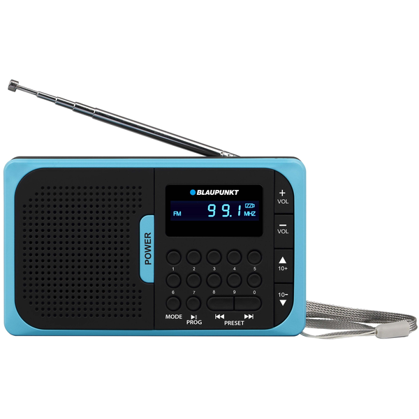 Radio Portátil Fm Mp3 Usb Sd Pantalla Lcd 50 Canales