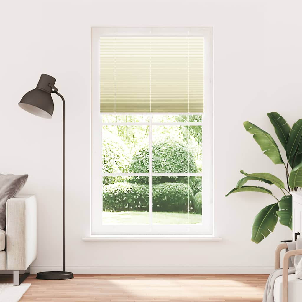 pliszírozott redőny krém 105x200 cm Szövetszélesség 104,4 cm (4015314)