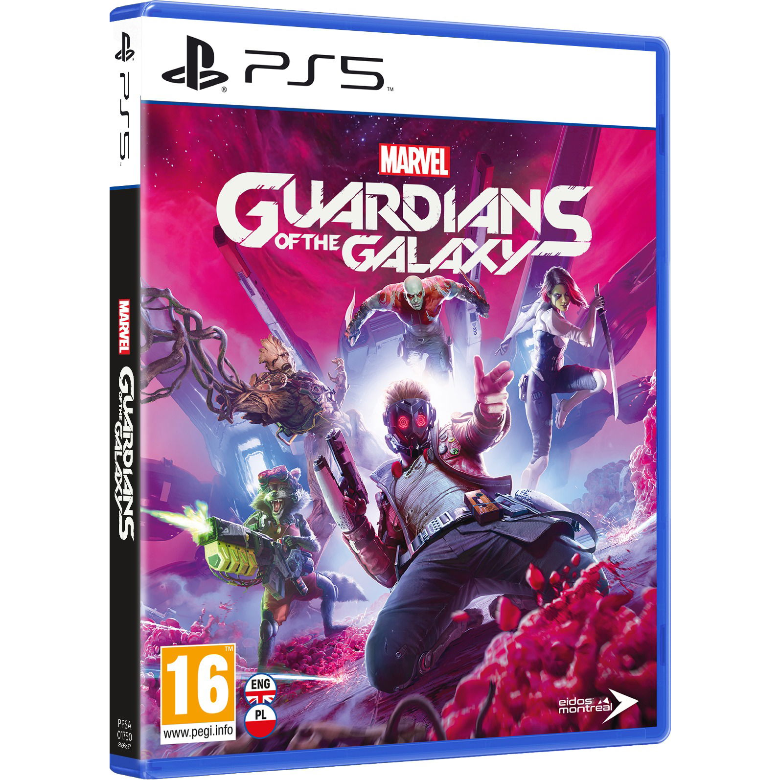 Marvels Guardians of the Galaxy - PS5 (PC - Dobozos játék)