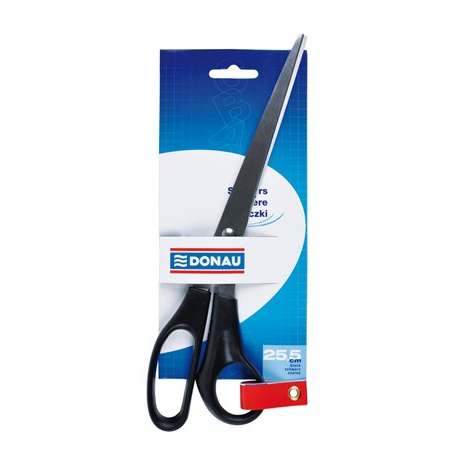 Donau 7921001PL-01 25.5 cm Irodai Olló - Fekete (7921001PL-01)