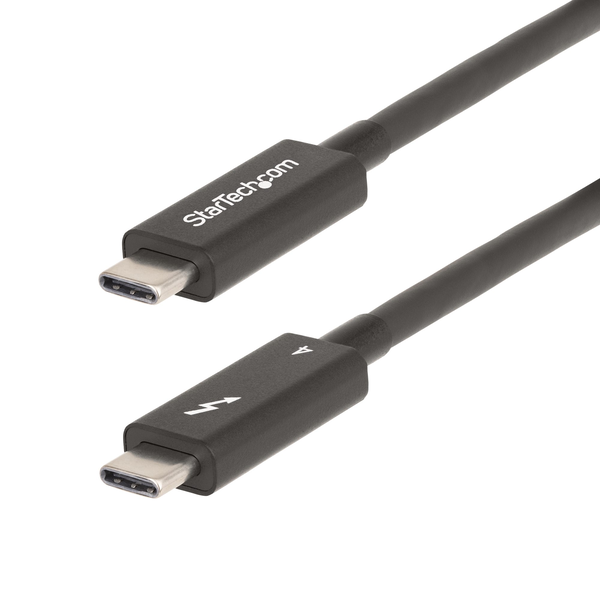 StarTech.com A40G2MB-TB4-CABLE Thunderbolt kabel 2 m 40 Gbit/sek. Sort