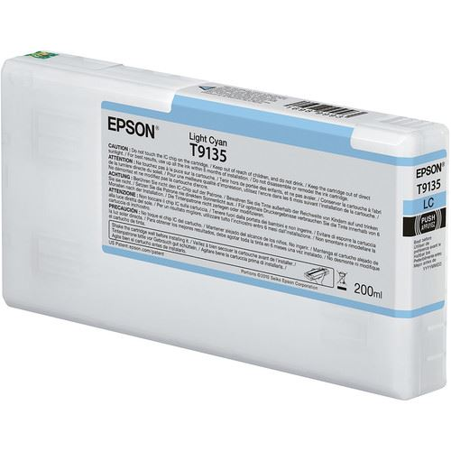 Epson T9135 blækpatron 1 stk Original Standard udbytte Lys cyan