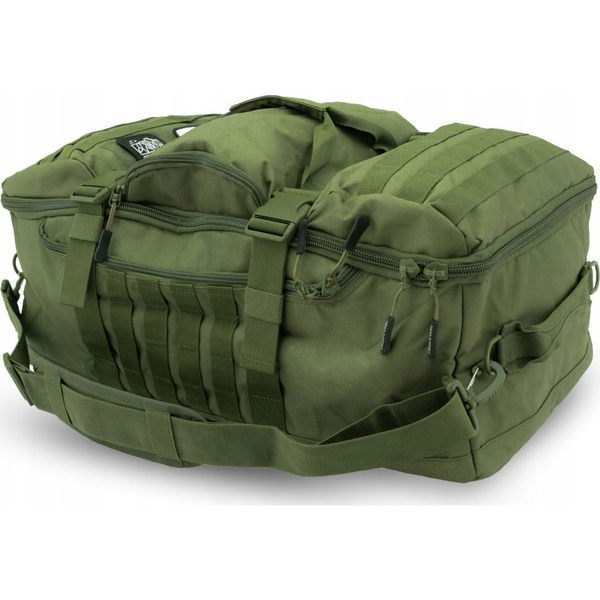 Plecak turystyczny Offlander OFFLANDER TORBA PODRÓŻNA PLECAK 3W1 OFFROAD 54L ZIELONA