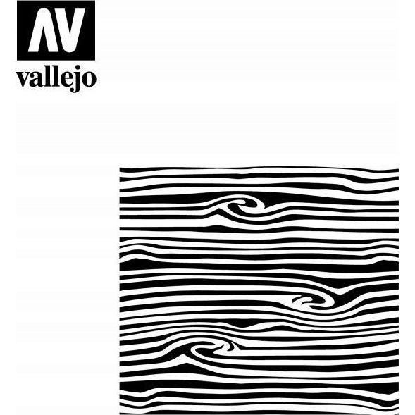  Vallejo Vallejo: Stencils - Wood Texture 2
