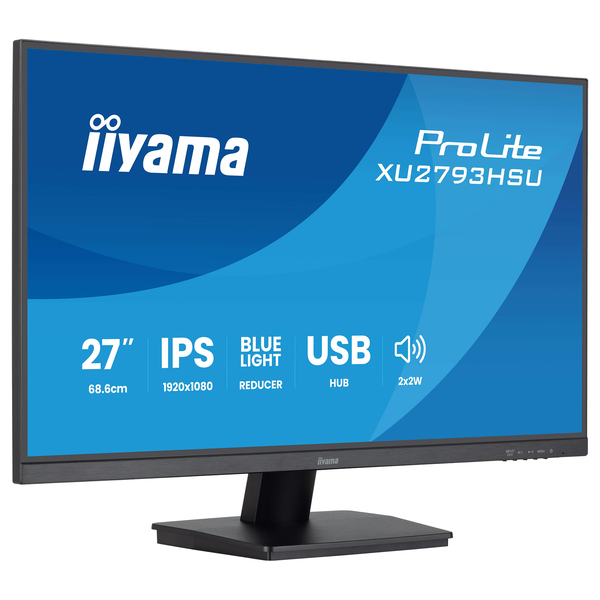 iiyama ProLite XU2793HSU-B7 27" Full HD IPS монитор, черен