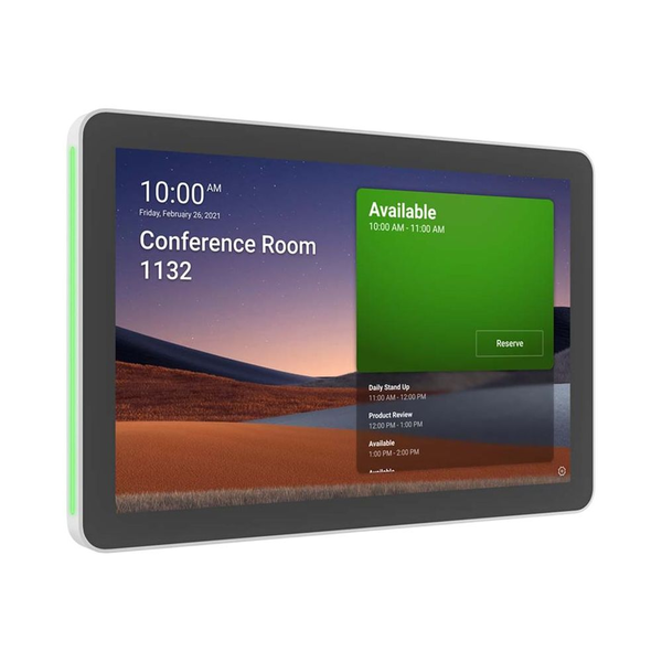 Logitech Tap Scheduler 25,6 cm (10.1") 1280 x 800 Pixel IPS 802.11a, 802.11b, 802.11g, Wi-Fi 4 (802.11n), Wi-Fi 5 (802.11ac) Bianco Bluetooth