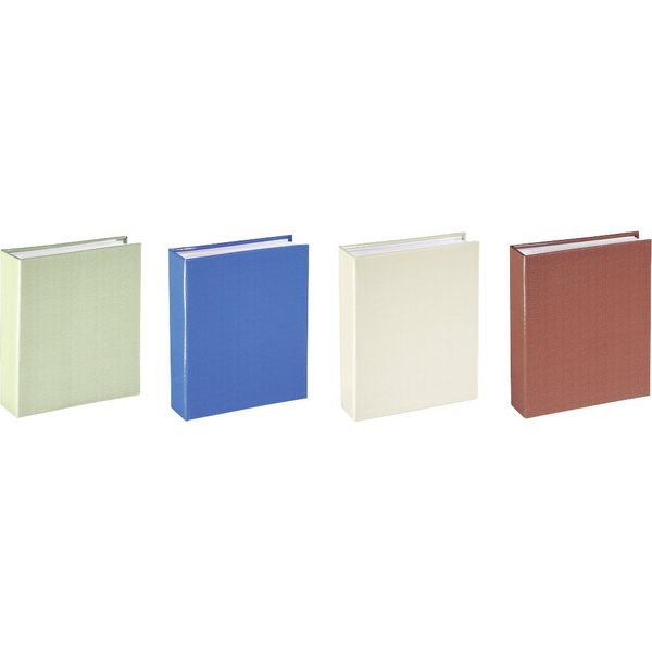 Hama Mesh album fotografico e portalistino Beige, Blu, Verde, Rosso 200 fogli 10 x 15 cm