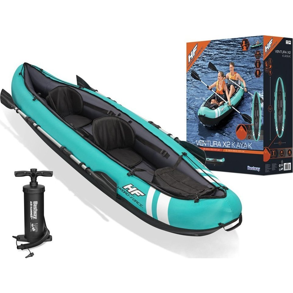 Bestway 65052 / 23 felfújható csónak 2 személy(ek) Utazás/kikapcsolódás (65052)