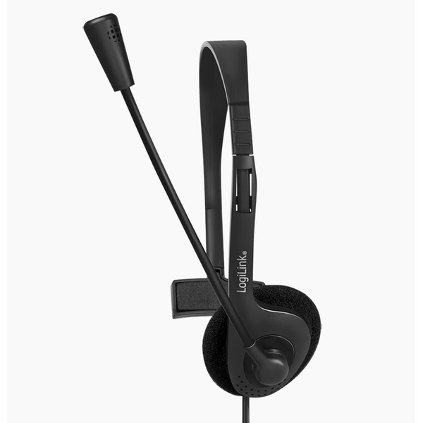 LogiLink Headset mono   mit Mikro            1x 3,5mm Klinke
