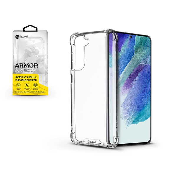 Zadný Kryt Roar pre Samsung S21 FE moto bezfarebný
