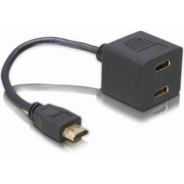 Delock DL65056 HDMI male -> 2x HDMI female adapter (DL65056)