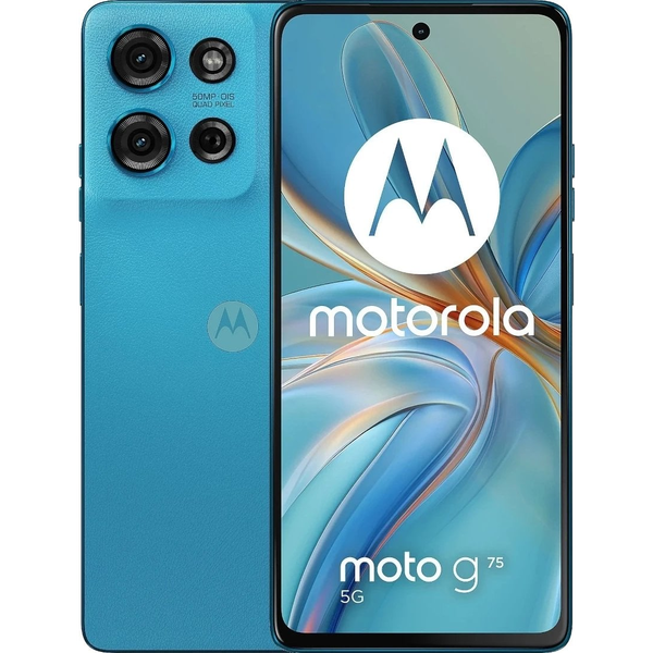 Motorola moto g75 5G 17,2 см (6.78") Хибридна двойна SIM Android 14 UBS тип C 8 GB 256 GB 5000 mAh Син