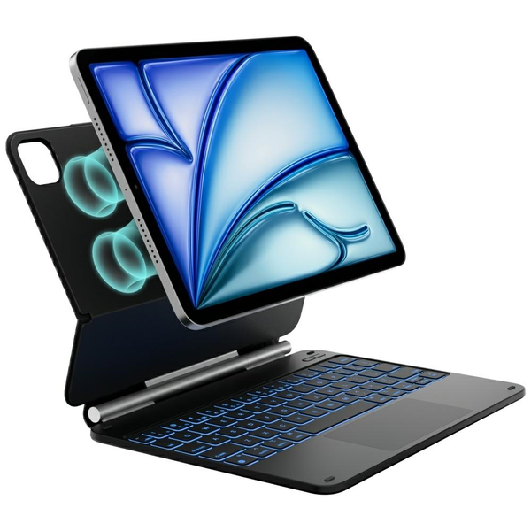 Typecase Edge Case with Keyboard for iPad Pro 11" 2024/2025 carbon fiber