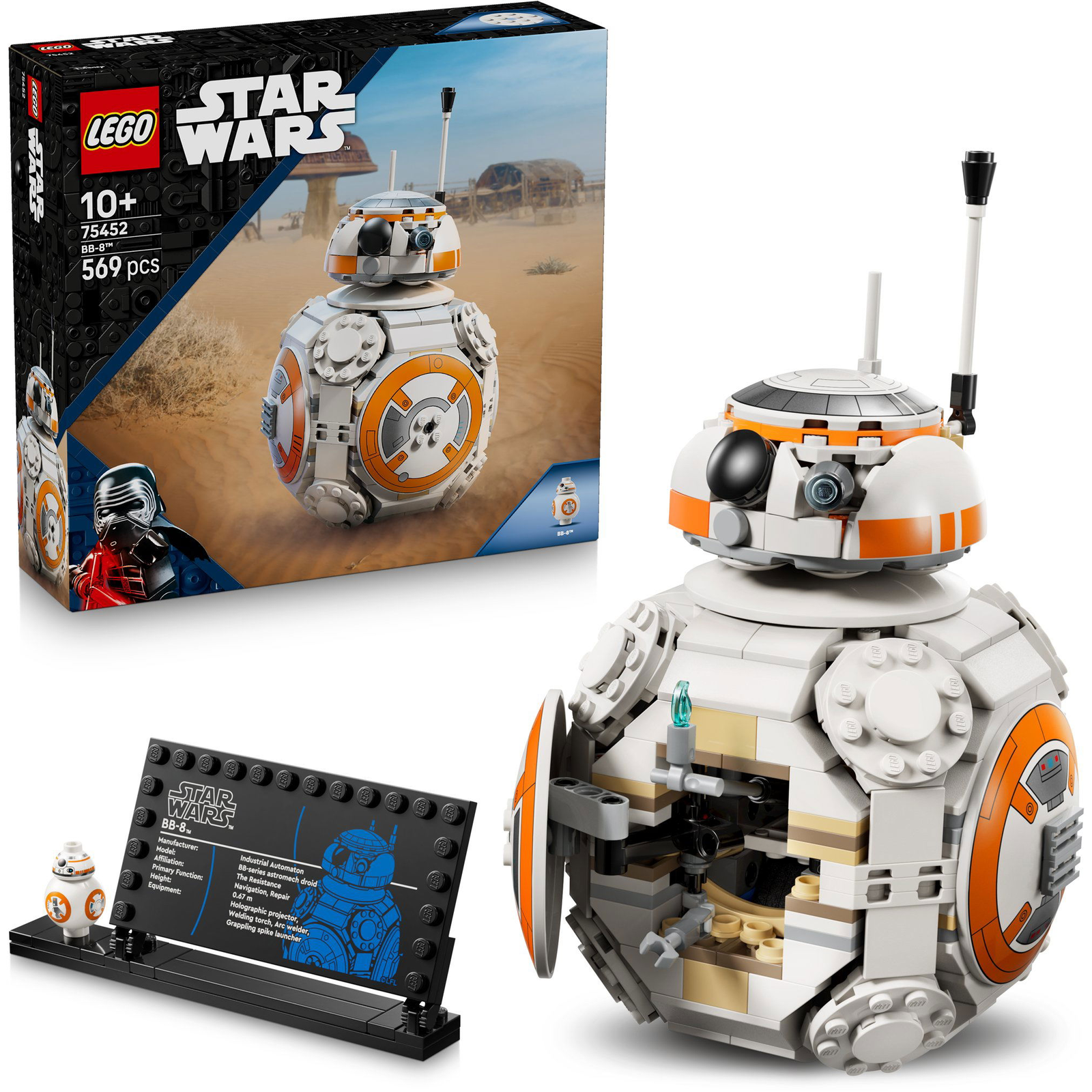 LEGO® Star Wars™ 75452 BB-8™ asztromechanikus droid (5702018063095)