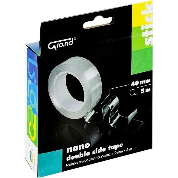 Ragasztószalag Kétoldalas GRAND 40mm x 5m NANO (5903364235703)