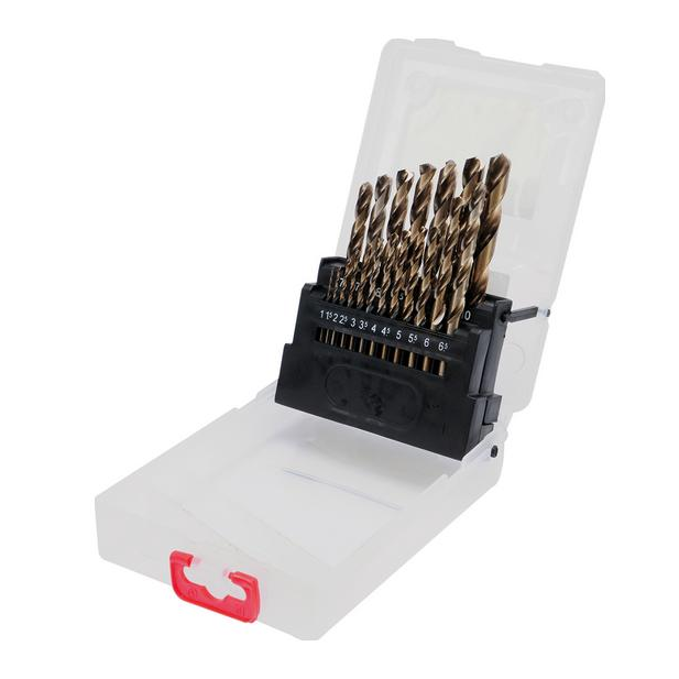 YATO kobalt fúrószár készlet 25db HSS-Co 1-13 mm (YT-41605)