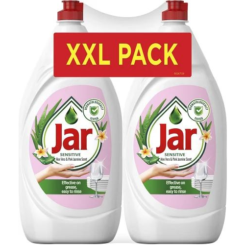 Jar Aloe Vera & Pink Jasmine mosogatószer 2x1.35l (8006540463673) (8006540463673)