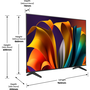 Hisense 43E6NT телевизор 109,2 см (43") 4K Ultra HD Smart TV Wi-Fi Черен 200 cd/m²