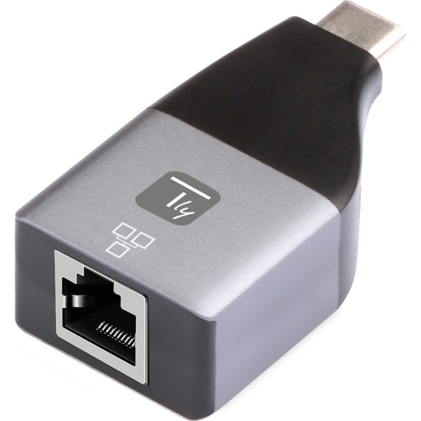 Techly IADAP USBC-ETGIGA hálózati kártya Ethernet 1000 Mbit/s