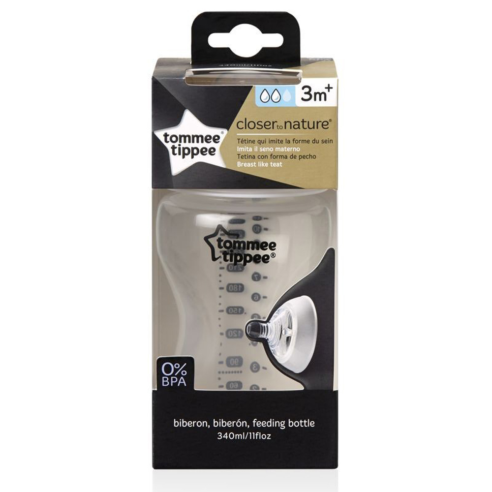 Tommee Tippee cumisüveg CTN 340 ml átlátszó (MTTF-5010415226013)