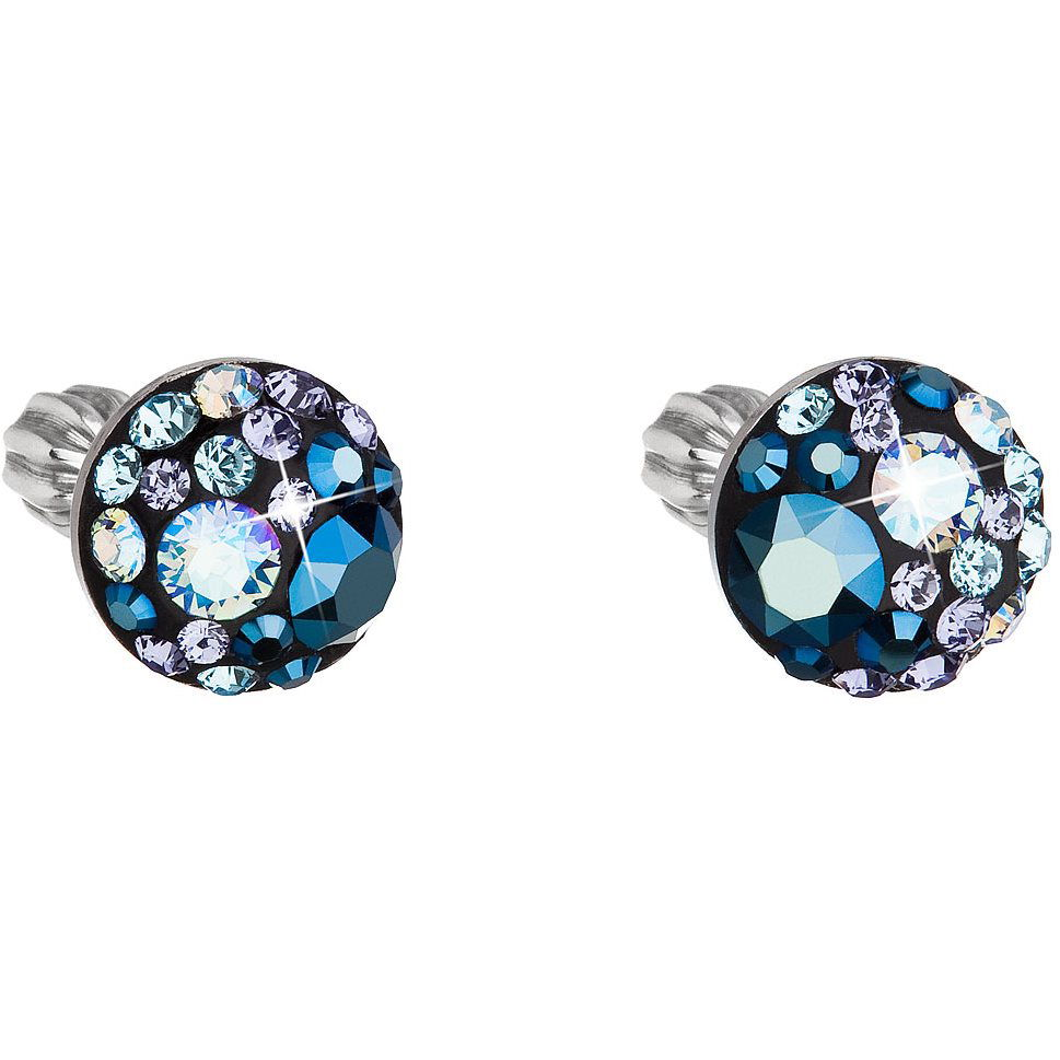 EVOLUTION GROUP 31336.3 blue style Swarovski® fülbevaló (ezüst 925/1000; 1 g) (8590962319699)
