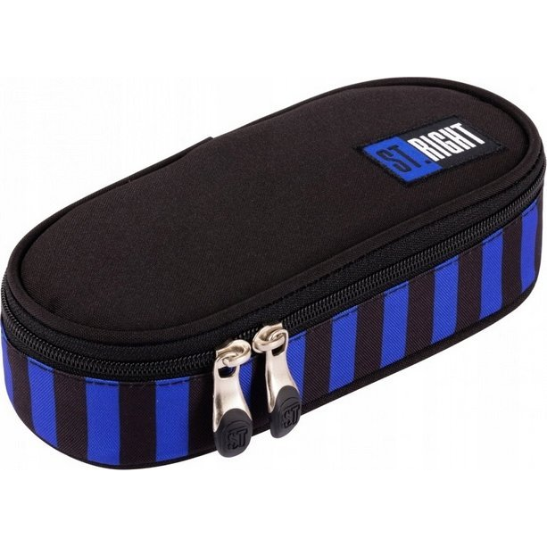 Majewski St. Right Ovális Tolltartó - Black&Blue (5903235667527)