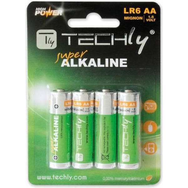 Techly LR06 AA 1.5V Batteria monouso Alcalino