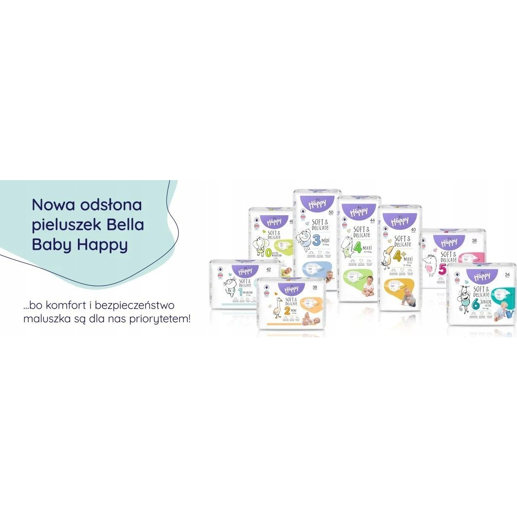 Bella Baby Happy pelenka 2, 3-6 kg (38 db) ( )