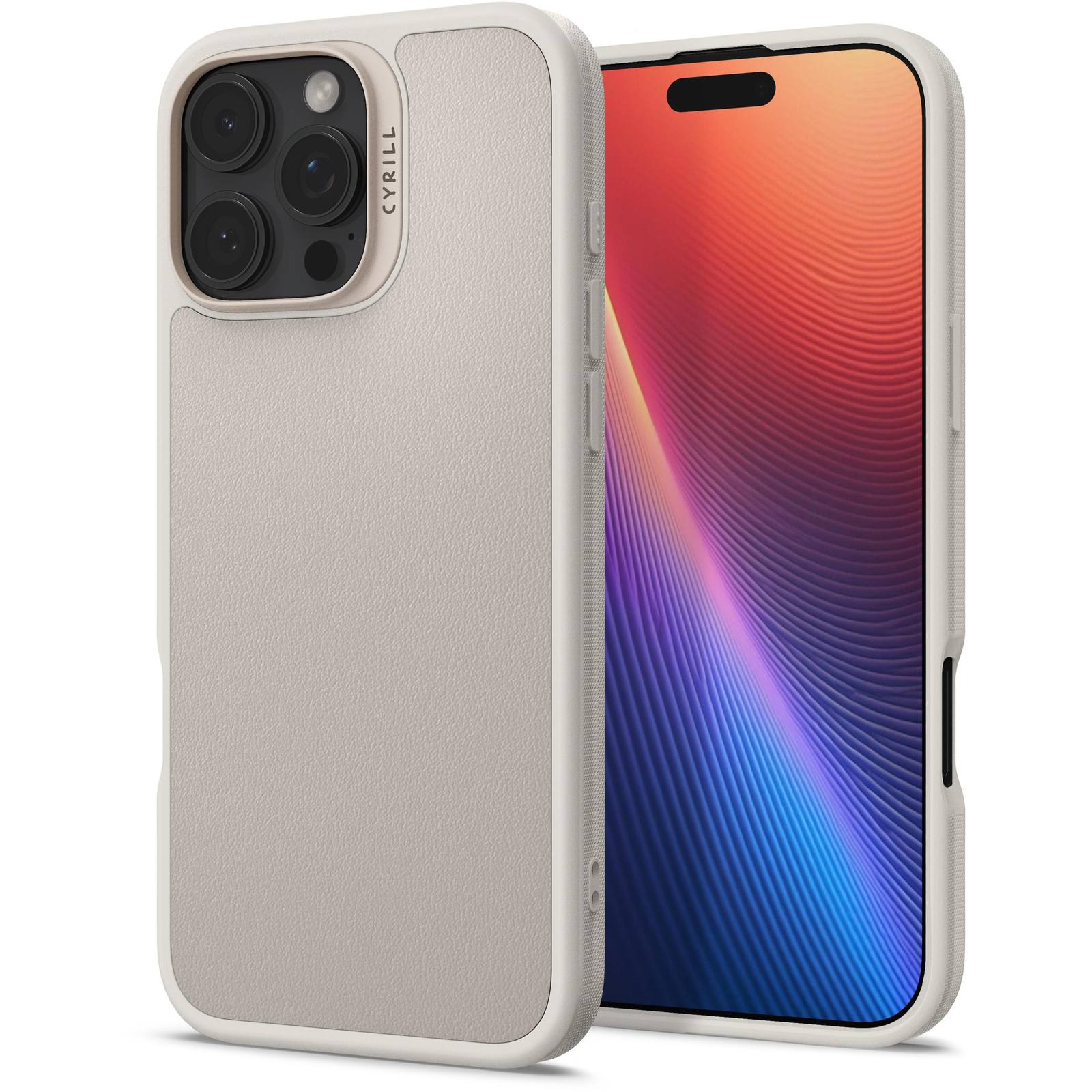 Spigen Cyrill Kajuk MagSafe Cream iPhone 16 Pro tok (ACS08405)