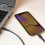 Ewent EW1378 кабел Lightning 1 м Черен