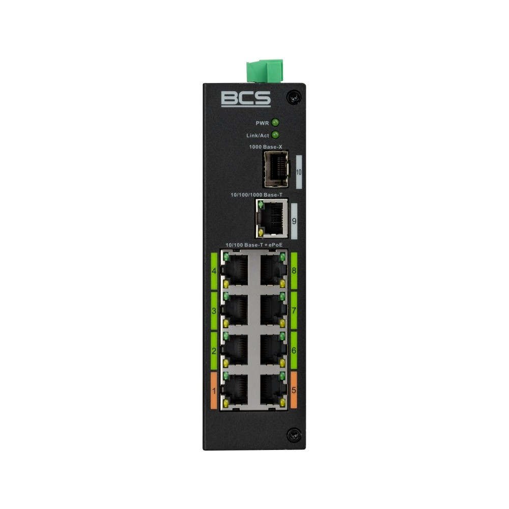 Мрежов суич BCS BCS-L-SP08E01G-1SFP