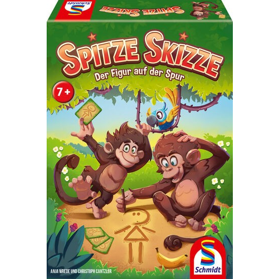 SCHMIDTSPIELE Spitze Skizze rajzolós társasjáték