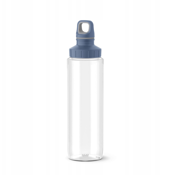 Emsa Drink2Go Eco Trinkflasche Tritan 0,7 L transparent/blau